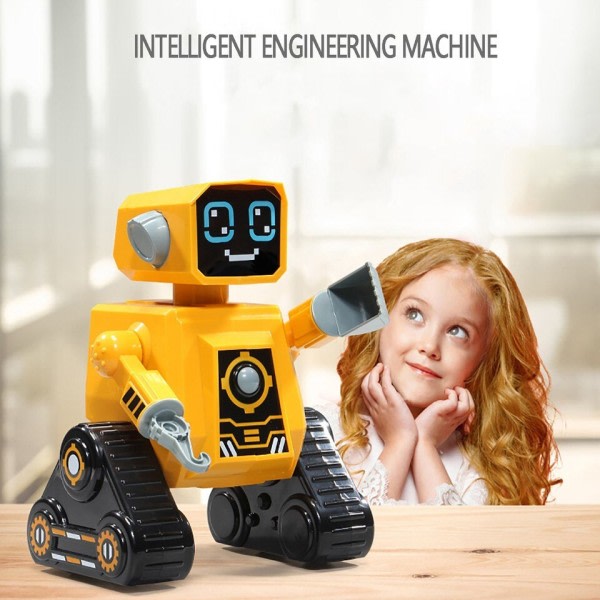 Vector Robot Lapset's Älykäs Ohjelmoitava Langaton Kaukosäädin Ohjaus Insinööri Robotti