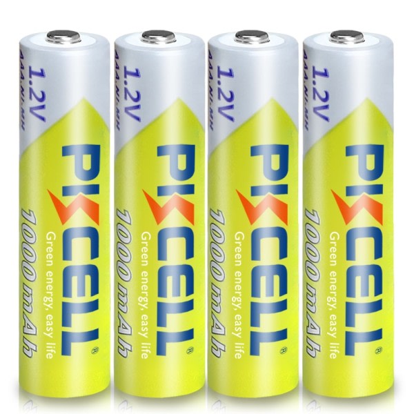 10 STK  1.2V NI-MH AAA Batteri 3A 1000MAH AAA Genopladeligt Batteri