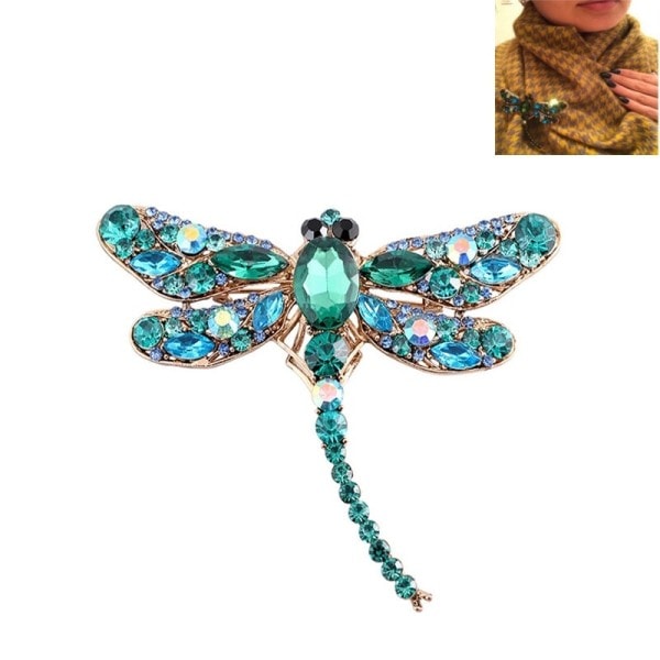 Delysia King Dragonfly brosje