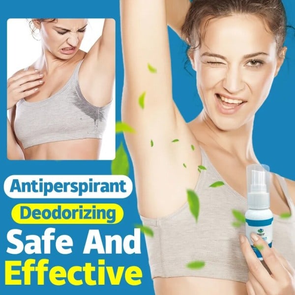 Underarm Antiperspirant Deodorant Solve Underarme Bryst og Andet Svedende Områder Forbliv Sikker