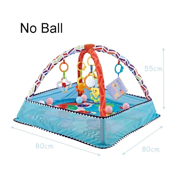 Baby Fitness Ram Crawling Lek Matta Multifunktion Staket Golv Småbarn Aktivitet Gym Spel