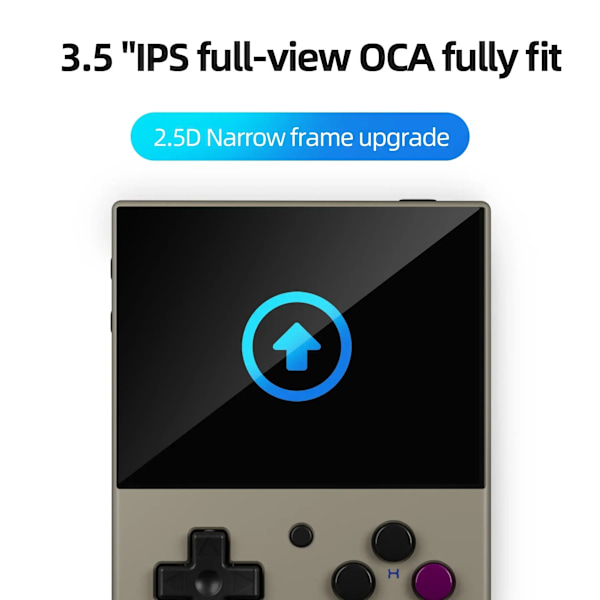 Mini Plus Portable Retro Handheld Game Console V2 Mini 3,5 Tommer IPS Screen Classic Video Game Console