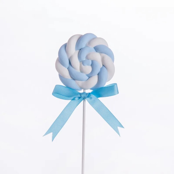 Simulering Bomull Lollipop Faske Godteri Søtt kake Bord Butikk Vindu Dekorasjon godteri modell skyting rekvisitter