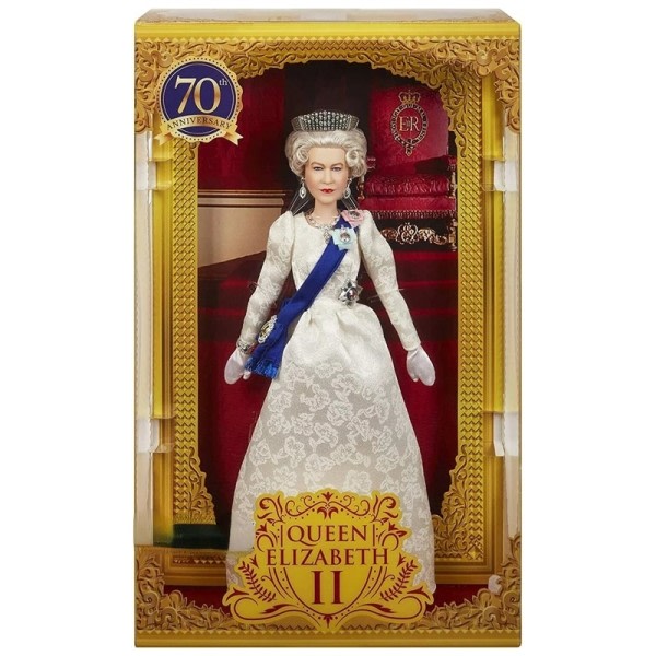 11,5 tuuman Allekirjoitus Kuningatar Elizabeth Ii Platina Jubilee Lelu Rojalti Monarkia