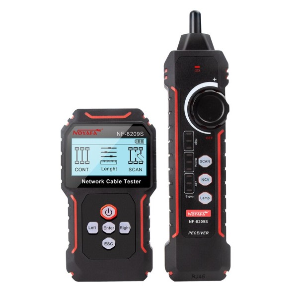 Network Cable Tracker NF-8209S Lan Measure Tester Network  Tools