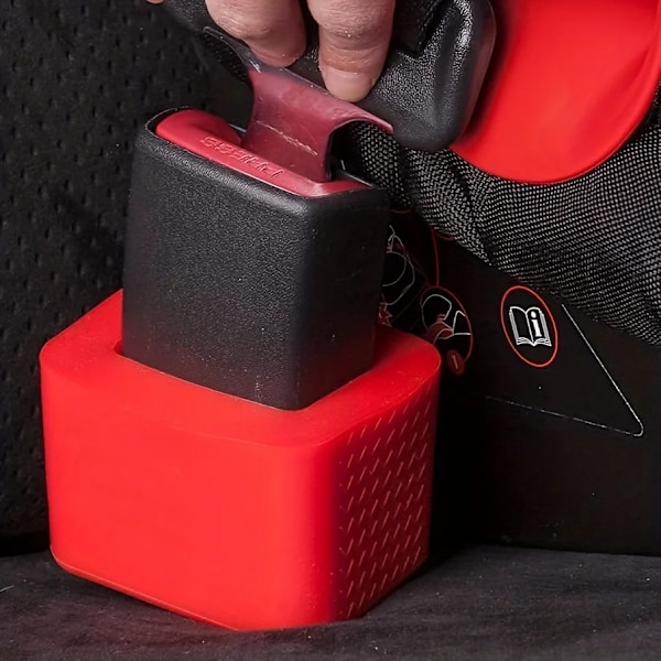 Spænde Op Bil Sikkerhedssele Beskyttelse Sikkerhed sele Holder, Holdbar Silicone Materiale, Bil Tilbehør Velegnet Til Børn