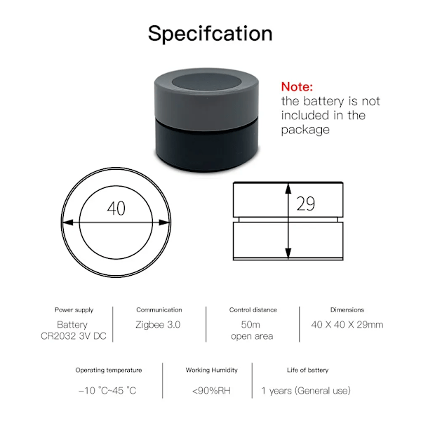 Smart Knapp Switch Trådlös Scen Switch Knapp Kontroll