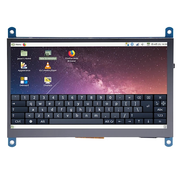 7 Tommer IPS TFT LCD Skærm Touch Skærm Monitor 1024*600 RGB Pixels USB HDMI-kompatibel