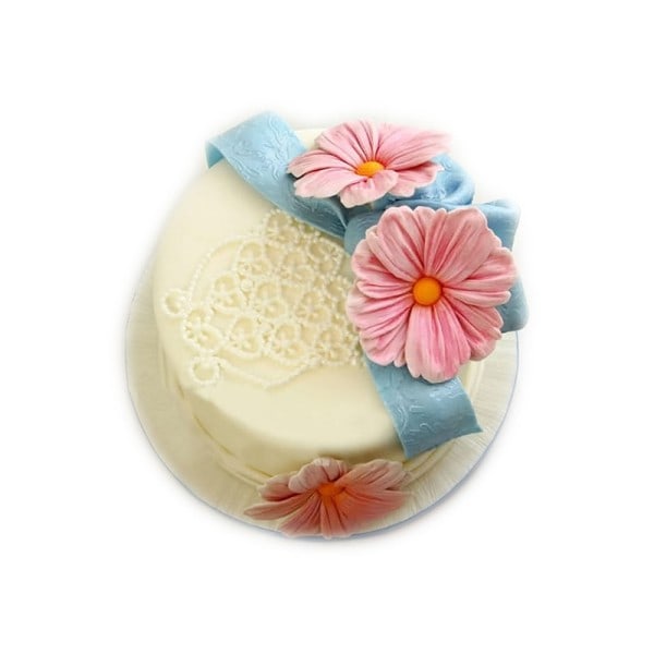 Daisy Blomma Kronblad Präglade choklad fondant kaka form