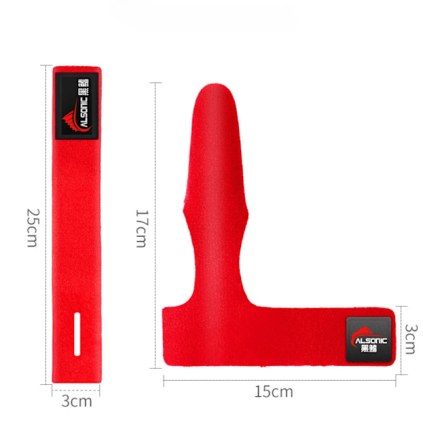 Hög kvalitet  Fiske Spö Säker - Hög Elasticitet Magic Tejp Protective Sleeve for Lure Fishing Spö med Akvarium Design