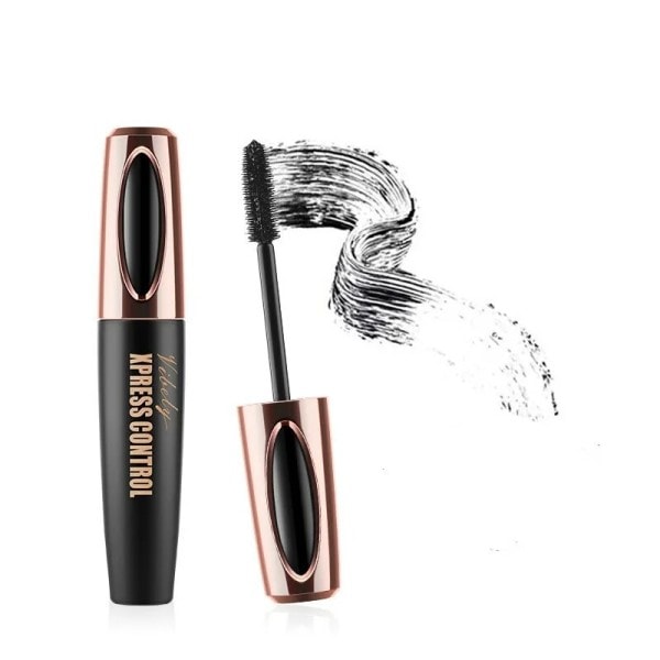 Sorte Naturlige Øjenvipper 3d Mascara Vandfast Krølling
