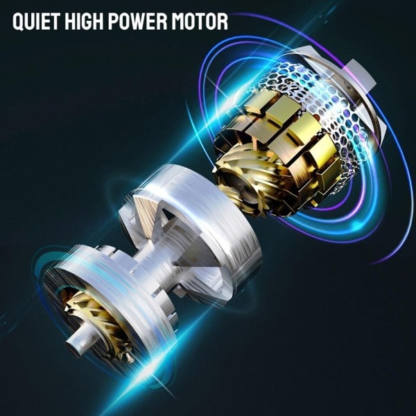 Mini Ultrasonic Bricka Roterande Turbin USB Multifunktion Tar bort Smuts Bricka