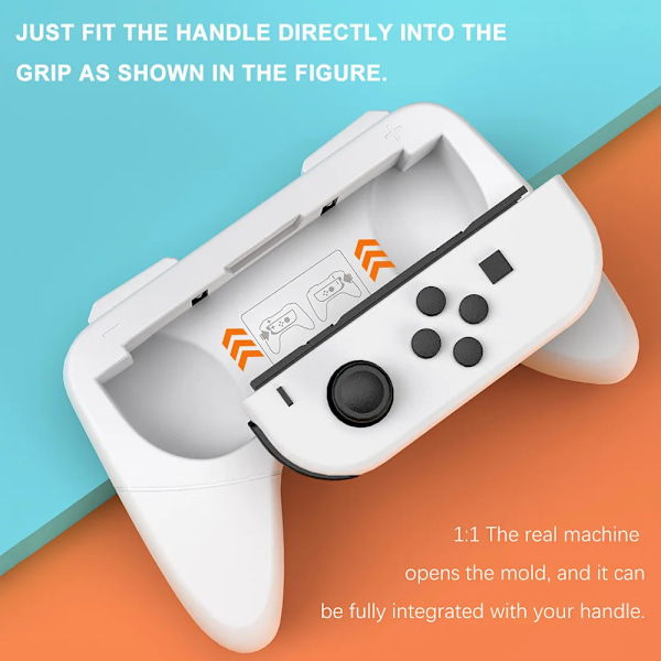 2 deler Joycon Bracket Stativ Holder Hjul For Nintendo Switch
