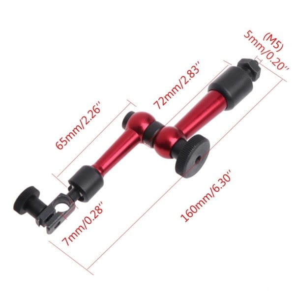 Universal Flexibel Magnetisk Metal Bas Hållare Stativ För Rav indikator
