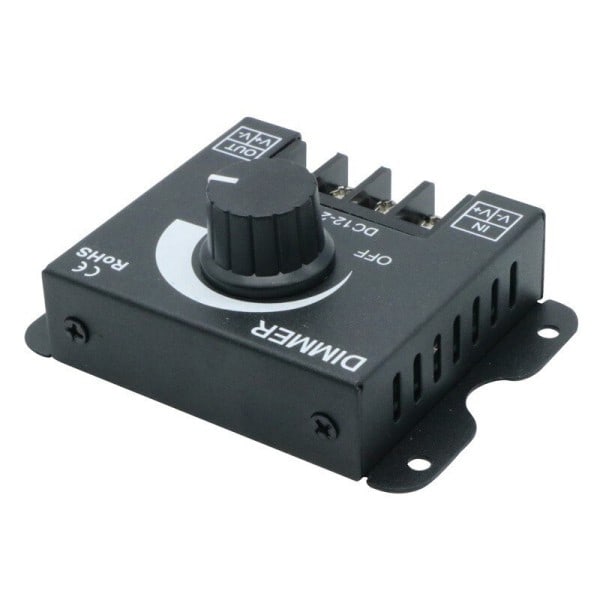 LED Dimmer Justerbar Lysstyrke Lampe Pære Srip Driver Enkelt farve Lys Strøm Forsyning Controller
