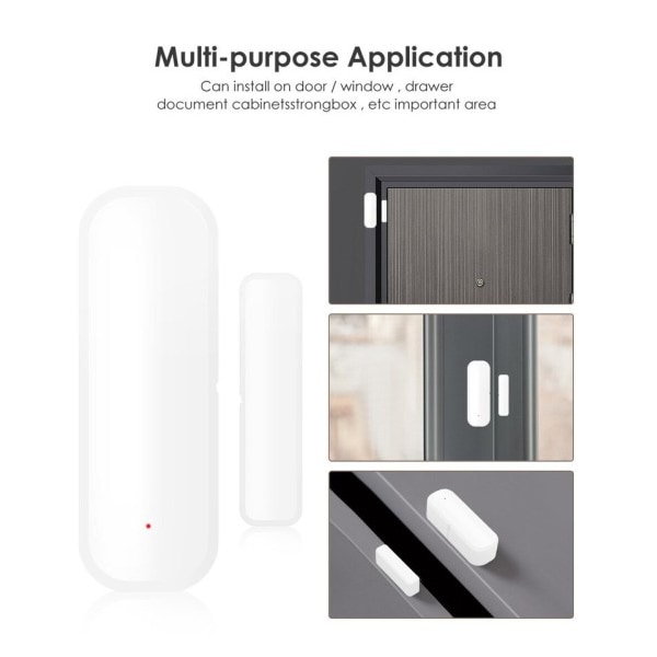 Smart Dør Sensor Smart Hjem Dør Åpen/Clukket Detektor