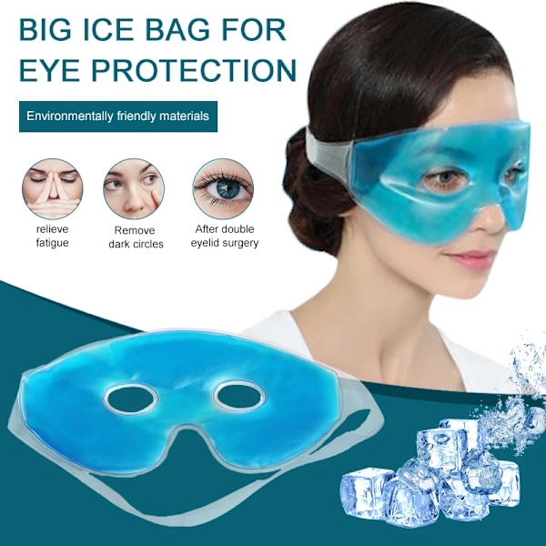 Kylning Is Ögon Mask Trötthet Lättnad Ta bort Mörka Cirklar Kall Ögon Mask