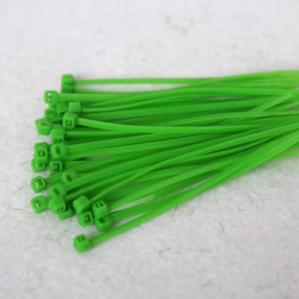 100 stk   pakke   DIY   dekorasjon   tilbehør   nylon   kabel   slips