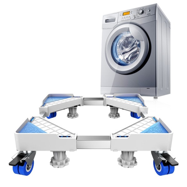 Vaske Maskin Holder Universal Mobil køleskab stander Bevægelig Køleskab Gulv Trolley Justerbar Base