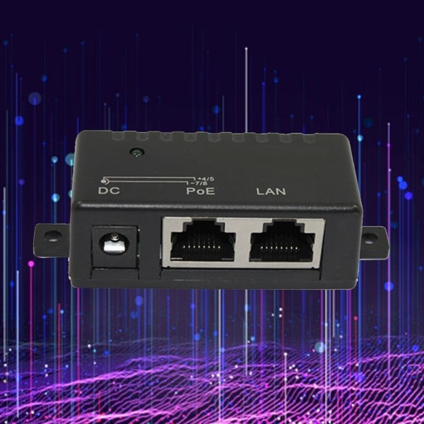 100Mbps suutin virta jakaja IP kameralle sovitin moduuli  tarvikkeet