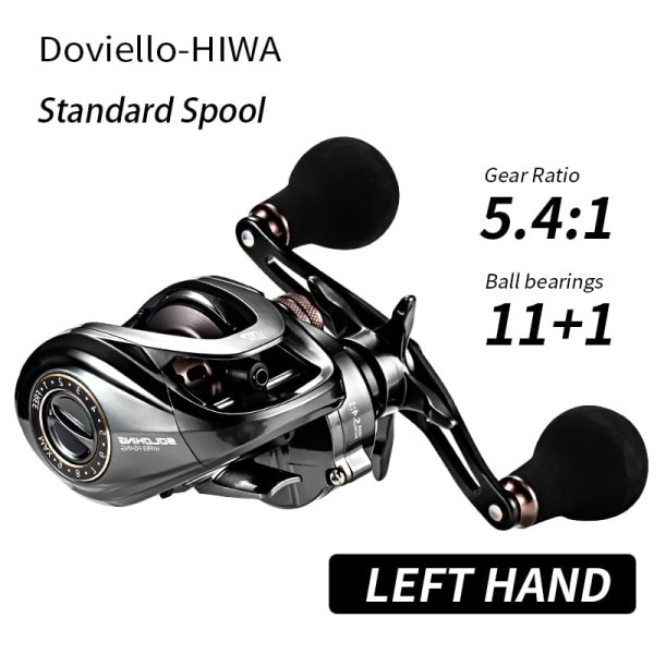 Baitcasting Kela Betriel 9,5KG Max Drag 12 laakeri 5,4 vaihteisto Hidas Jigging Fishing Kela