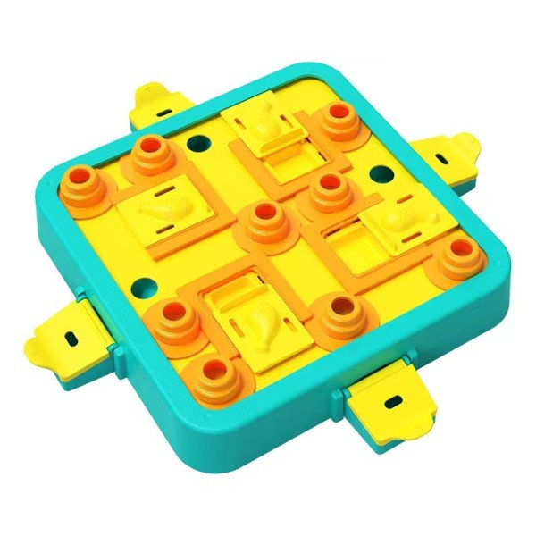 Hund puslespill leke hunder hjerne utdanning mentalt stimulering leker valp godter mat mater dispenser