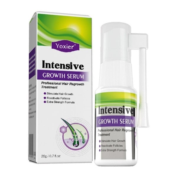 Hår Intensiv Vækst Serum Spray Hurtig Effektiv Hår Vokse Tyk Stærk Anti Tørring Anti Hårtab