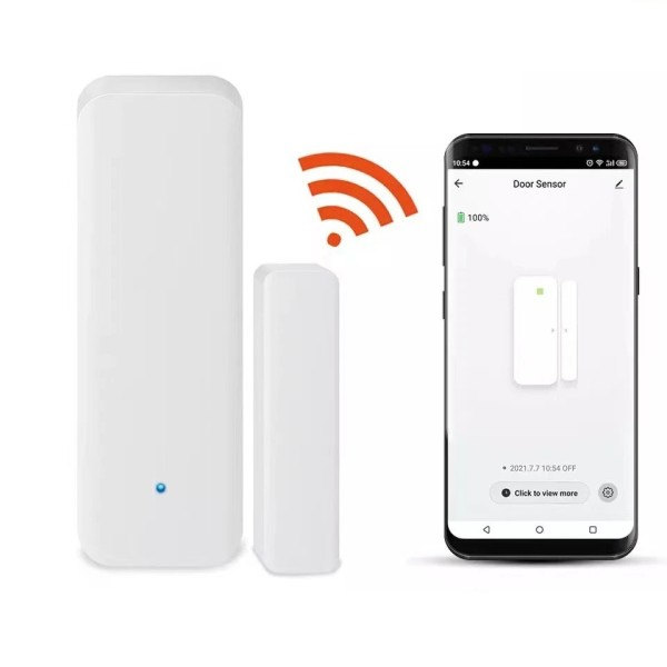 Tuya WiFi ikkuna ovi anturi ovi auki kiinni magneetti ilmaisin kodin turva suojaus