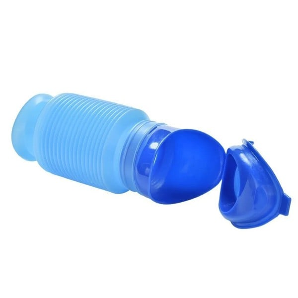 750ml Portabel Vuxen Urinal Utomhus Camping Hög Kvalitet Rese Urin Bil Kissning Kissa Mjuk Toalett