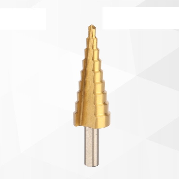 1st 4-20mm HSS stål Large Step Drill Cone Drill Titanium Bit