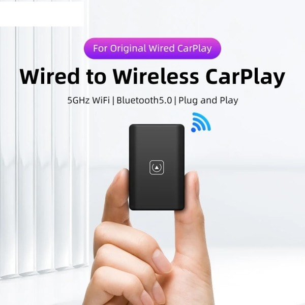 Wireless CarPlay Adapter for Apple iPhone Kablet til Wireless Carplay