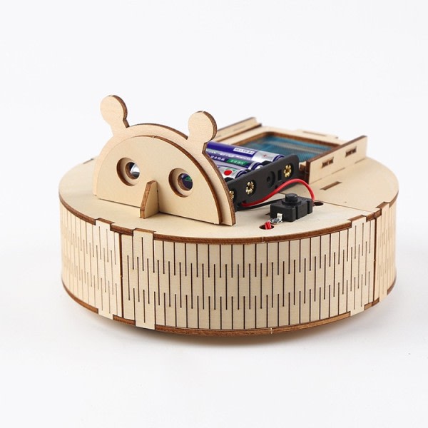 Gjør det selv Sveip Robot Håndmontert Modell Barn's Teknologi Små Produksjon Eksperiment Material Pakke