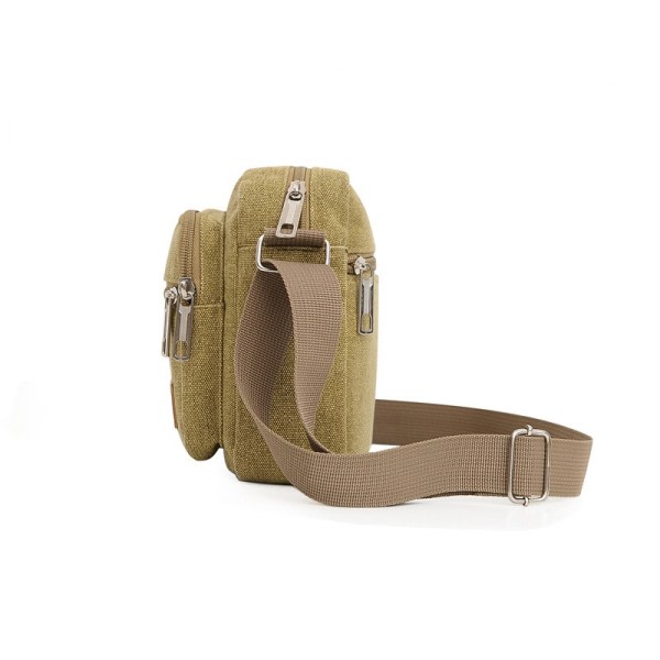 Herr Canvas axelväskor Casual Tote Reser Män's Crossbody väska Lyx Messenger väskor