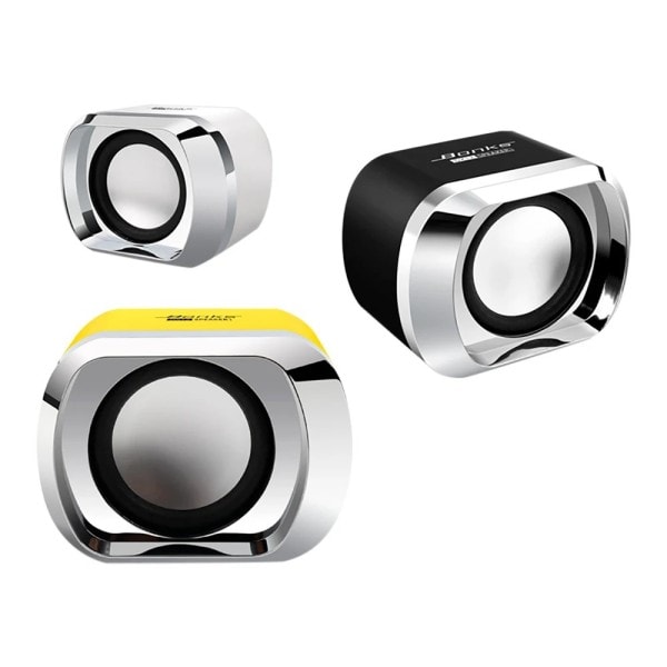 Kannettava USB2.0 Premium laatu Subwoofer pieni kaiutin 3,5mm ääni liitin ja USB virta liitin