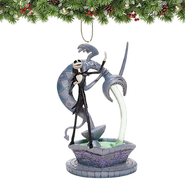 Painajainen ennen joulua malli nukke riipus sarjakuva Jack Sally anime kuvio joulu kuusi koristeet