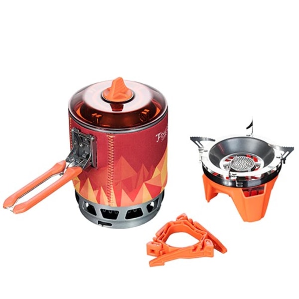 Eld lönn camping gas brännare utomhus backpacking matlagning system