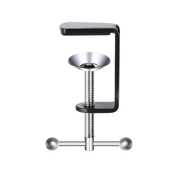 Universal C Shape Bord Mount Clamp til Fittings Metal Desk Clip Slange Mikrofon Stativ Base