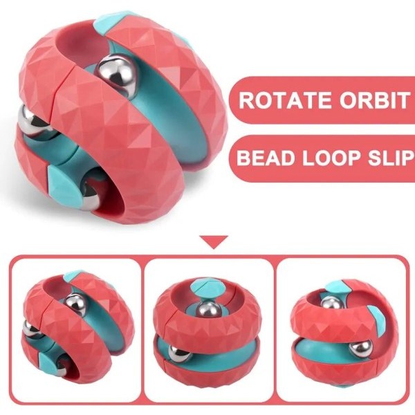 Barn Orbit Ball Kub Anti stress Sensorisk leksaker fidget leksaker