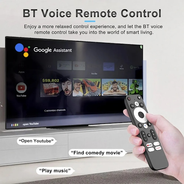 Mini TV Stick Android12 Allwinner H618 Quad Core Cortex A53 Support 8K Video 4K Wifi6 BT Voice Remote Smart TV Box