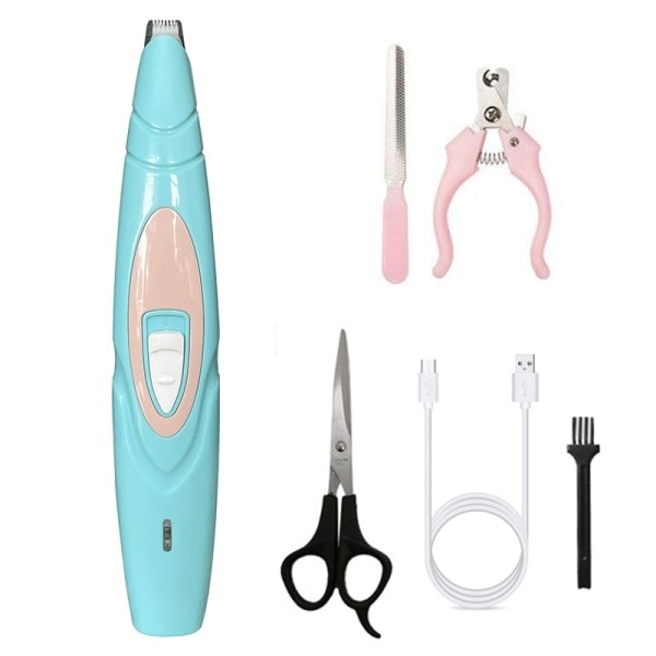 El Hund Clippers Professionell Husdjur Fot Hår Trimmer Hund Grooming Frisör Hund Skär