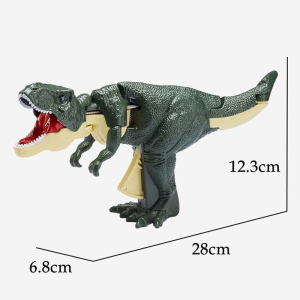 Børn Dekompression Dinosaur Legetøj Sjovt Håndbetjent Teleskop Forår Gynge Dinosaur Fidget Legetøj