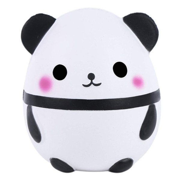 Panda Squishy Långsamt stigande Kreativ Djur Docka Mjuk Kläm Leksaks Bröd Doft Stress Lättnad Kul i