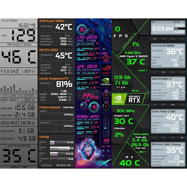Ny 8,8 tum lång remsa LCD skärm 1920*480 HD-MI drivrutin kort sekundär monitor