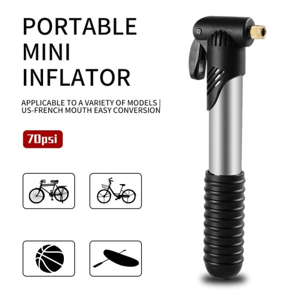 Bærbar Mini Inflator Basketball Fodbold Uppustelig Udstyr Tilbehør