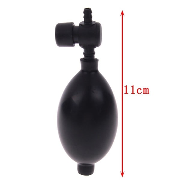 1 st 11 cm gummi blod tryck monitor uppblåsning pump latex lampa