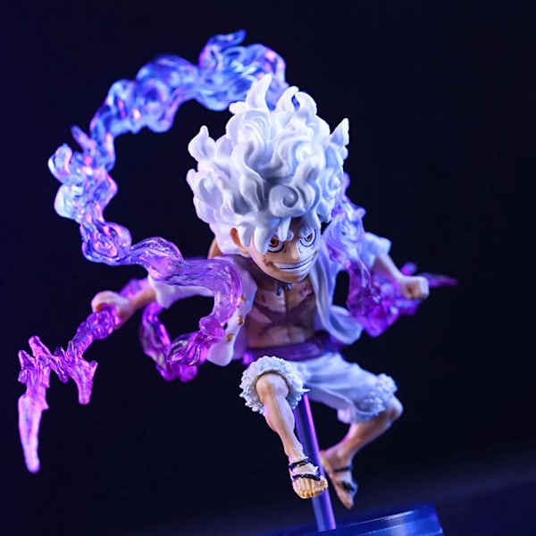 Anime One Piece Monkey D. Luffy Figures GK Sun God Nika Gear 5 Luffy Action Figure PVC Collection Modell Leker
