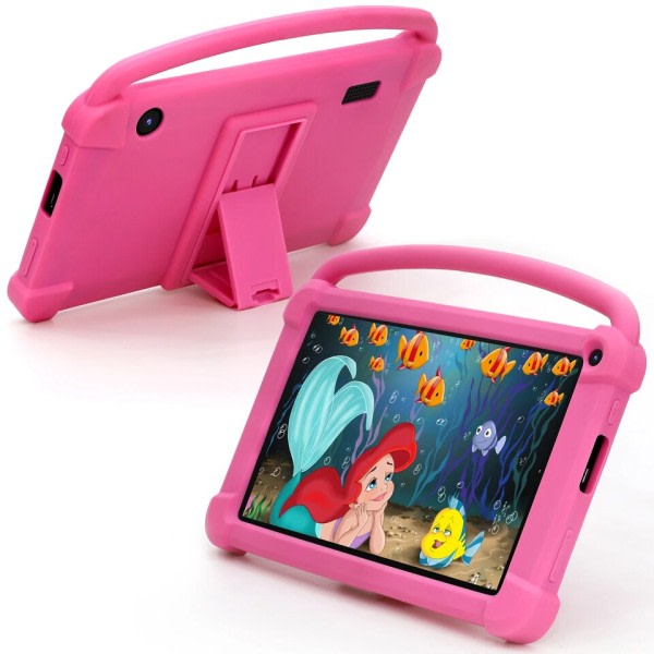 QPS Q1K 7 tommer Android Kids  Tablet 2800mah 1GB 16GBROM WIFI Quad Core Android 10