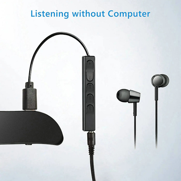 V11 Smart Lyd Mini Voice Optager 64GB USB Drive Stemme Aktiveret Diktafon Nøglering Lyd Optagelse