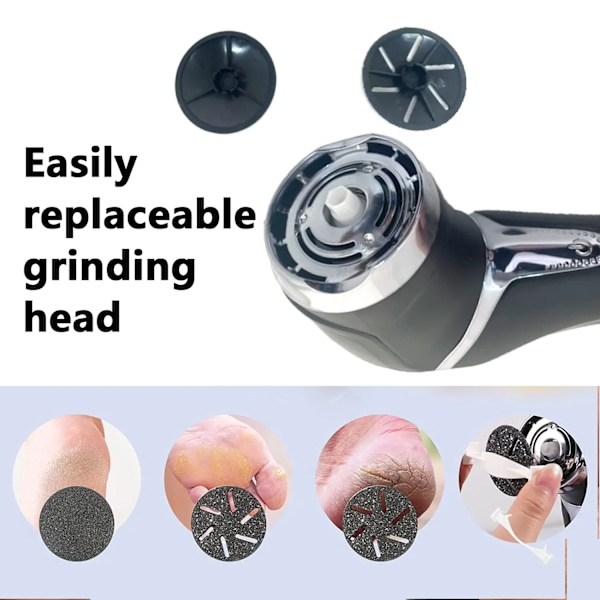 24 stykker Erstatning Sandpapir Disk Fod Pedicure Discs Slibning Papir Tilbehør