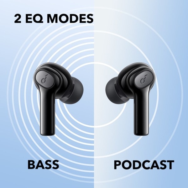 P2i True Wireless Nappikuulokkeet, Bluetooth nappikuulokkeet, AI-Enhanced Calls, 2 EQ Modes